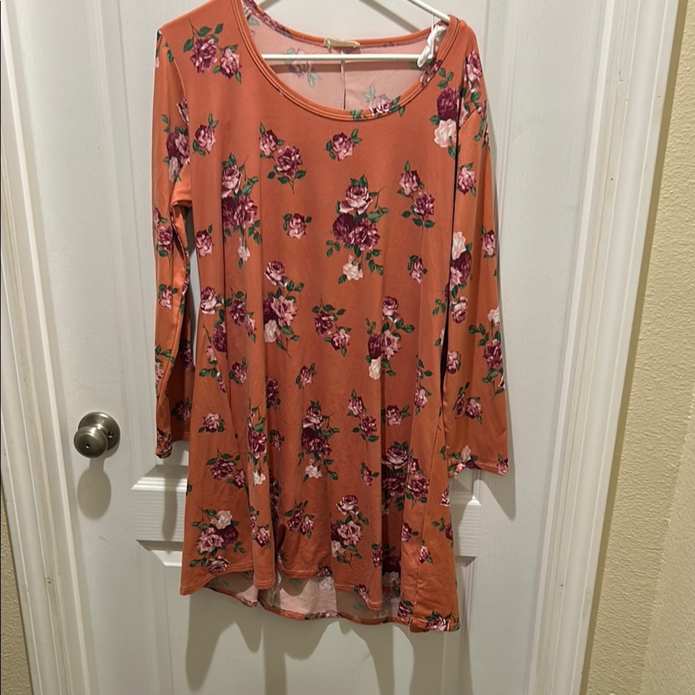 💰Pinc dress 2X